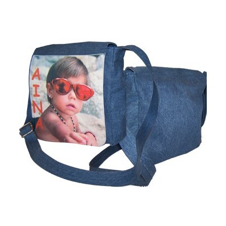 Bolso tejano personalizado con fotos