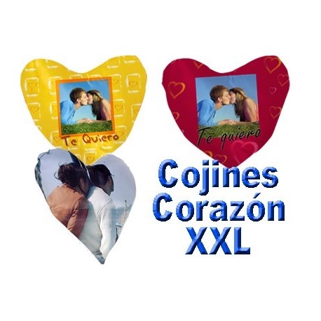 Cojín XXL Corazón Doble cara