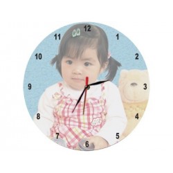 Reloj pared cristal