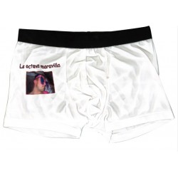 Boxer personalizado con fotos